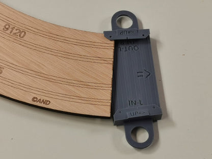 Système de fixation rampe hélicoïdale Spiralberg sans vis ni outils
